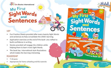 My First Sight Words and Sentence Level 3: Reading Practice Book for ...