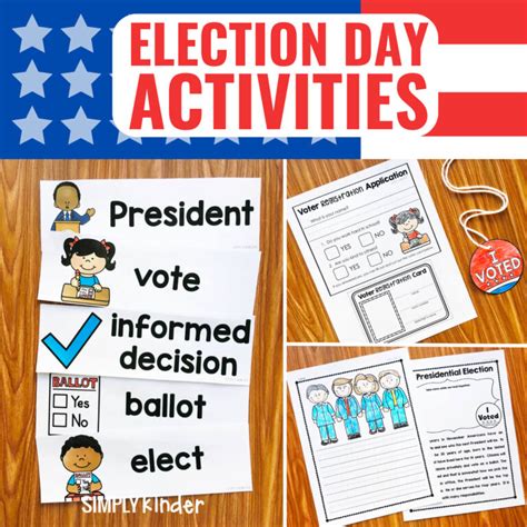 Election Day Activities 的图像结果