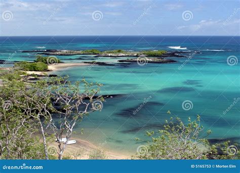Bay View, Galapagos stock image. Image of isla, interest - 5165753