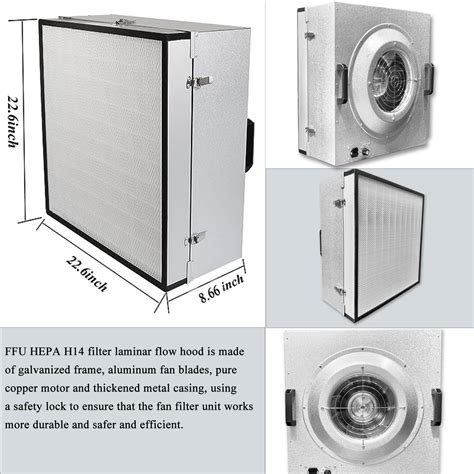 Generic FFU HEPA H14-Filter Laminar Flow Hood Updated India | Ubuy