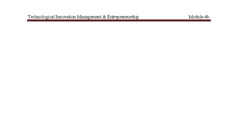 Technological Innovation Management Entrepreneurship: Idea Generation ...