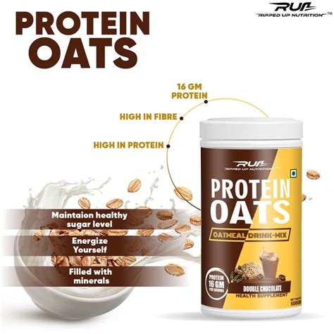 Protein Oats: Whey Protein & Oats | 16g Protein | 110 Calories