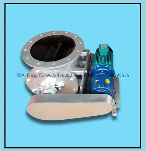 Rotary Air Lock Valves - Industrial Rotary Airlock Valve BSA DUST ...