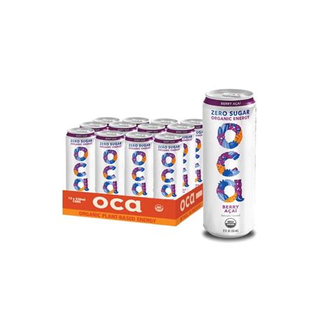 OCA ZERO Berry Acai, Organic energy drink, zero India | Ubuy
