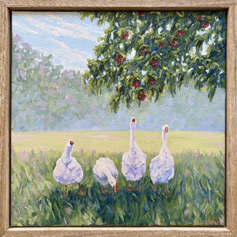Beneath the Apple Tree by Charlotte Moore - Boorowa Art Show | Boorowa NSW