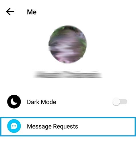 Image result for View Message Requests