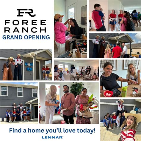 We're thrilled! The grand opening of Foree Ranch in Providence Village ...