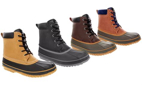 London Fog Men's Duck Boots | Groupon Goods