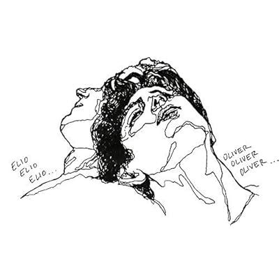 Elio and Oliver CMBYN Call me by Your Name line Art India | Ubuy