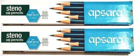 Flipkart.com | APSARA Steno HB Pencil {Pack of 05 box} Pencil