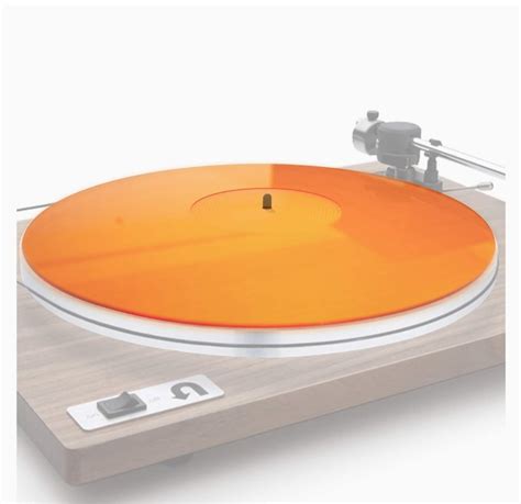 Acrylic Slipmat for Turntables - Transparent Platter Mat -Anti-static and Dust Proof - Reduce ...