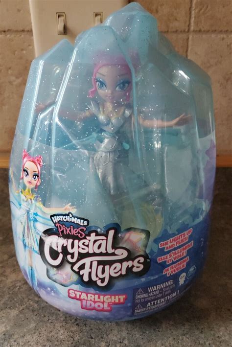Buy New Hatchimals Pixies Crystal Flyers Starlight Idol Magical Flying ...