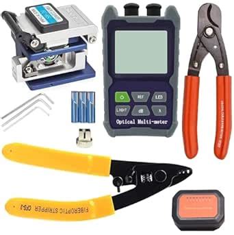 Techtest FC-6S Optical Fiber Cleaver Fiber Cable with 36000 Cleaves And ...