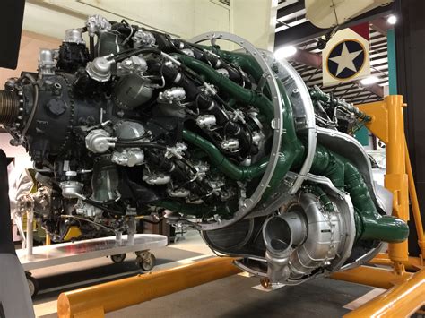 Pratt & Whitney R-4360 Wasp Major Engine - Kalamazoo Air Zoo [OC ...
