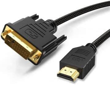 ZEBRONICS DVI20 2 Meters DVI-D Dual link cable with 4K @ 60Hz ...