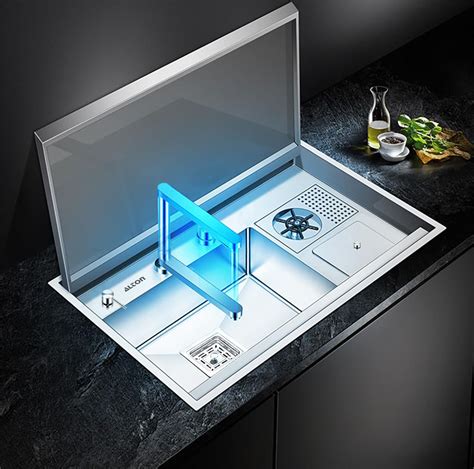 ALTON HMS25080, SS-304 Grade, 36x20x9 Single Bowl Handmade Hidden ...