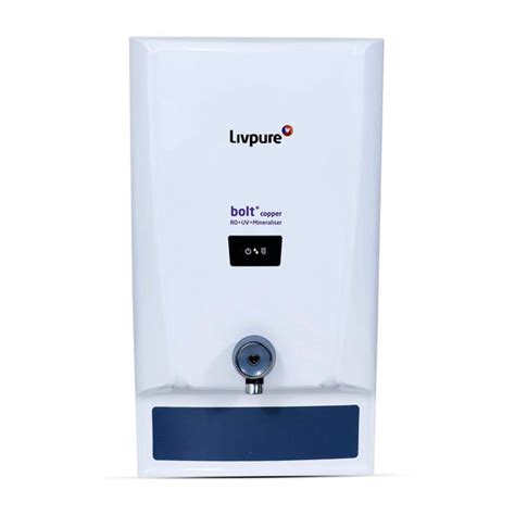 Buy Bolt RO+UV Water Purifier Online, Copper Water Filter – Livpure