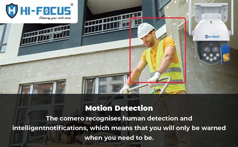 HIFOCUS 4G SIM 4MP Dual Lens Outdoor 10x PTZ Security Camera