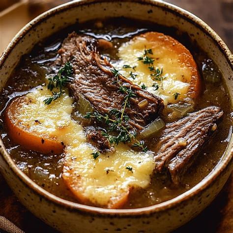 Savory French Onion Beef Short Rib Soup Recipe for Cozy Nights - The ...