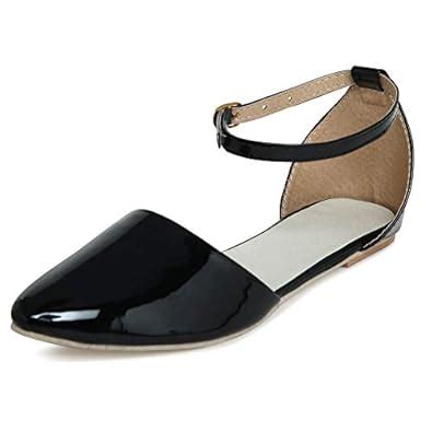 Buy Nayra Creations Patent Leather Women's Black Bellies at Amazon.in