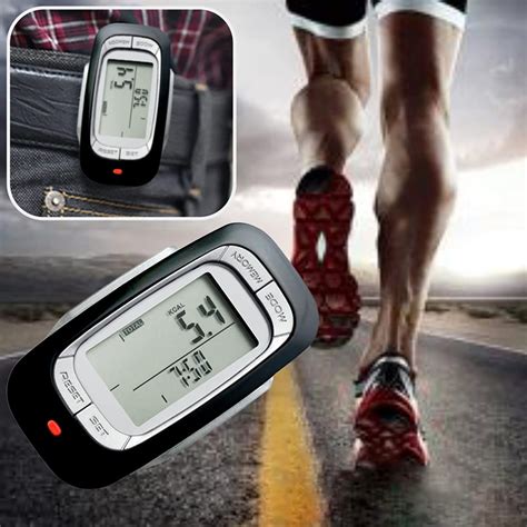 Nalacal 3d Pedometer Step Counter Step Counter With Clip Miles ...