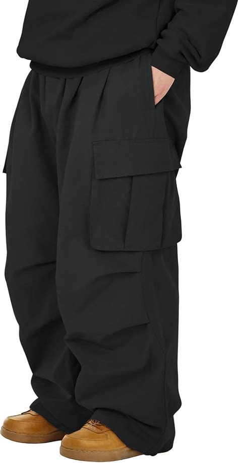 American Trends Baggy Cargo Pants Men Wide Casual India | Ubuy