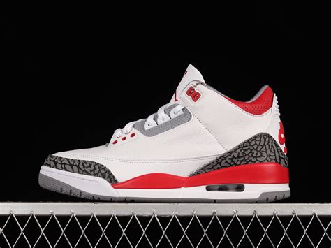 Air Jordan 3 AJ3 Retro - Fire Red