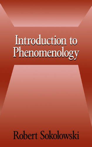 Introduction to Phenomenology eBook : Sokolowski, Robert: Amazon.in ...