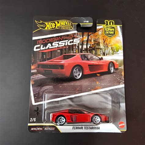 Hot Wheels Premium Modern Classics 2026: Ferrari Testarossa – Zoomsters ...