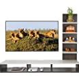 Sanvox Wood TV Entertainment Unit for Wall for Living Room (White ...