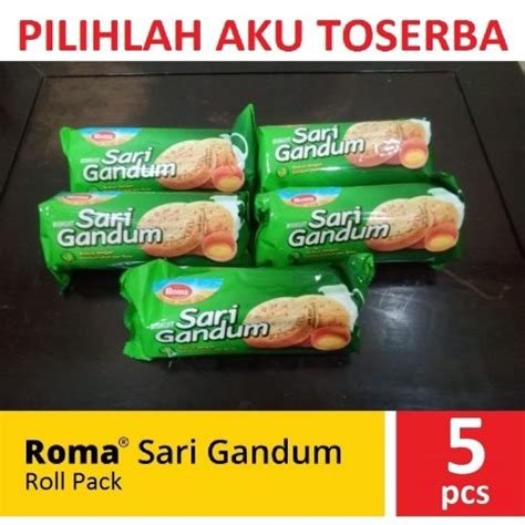 Jual Biskuit Roma Sari Gandum Roll 149 Gram - ( HARGA PER PCS ...