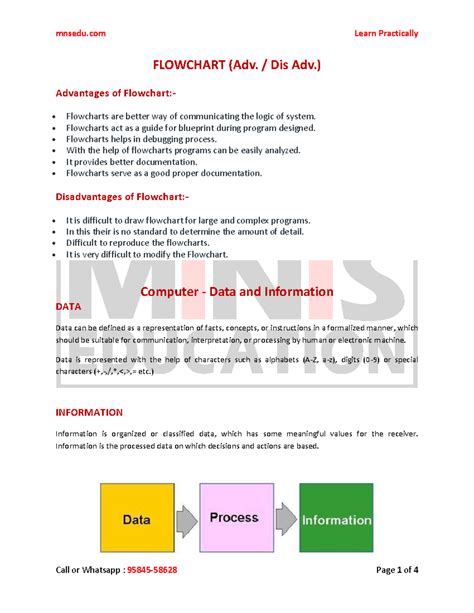 00 FLOW DATA INFO 03 PRO Constructs 15 Feb - FLOWCHART (Adv. / Dis Adv ...