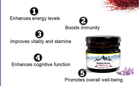 NUTRI HERBS Pure Himalayan Shilajit Resin with Kesar - Improve Stamina ...