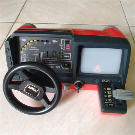 Jual Mainan Vintage LANGKA BERKELAS Turnin Turbo Dashboard 1983 Tomy ...