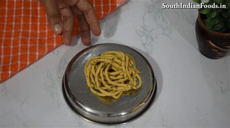 Gram flour murukku in 10 min-How to make-Step by step photos & Video