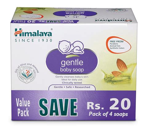 Himalaya Gentle Baby Soap 75gm Value Pack – iMediCart E Pharmacy