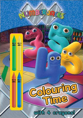 Buy Numberjacks: Colouring Time Book Online at Low Prices in India ...