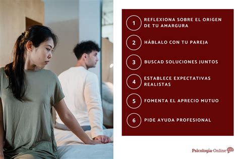 ¿Qué hacer si estoy amargado/a con mi pareja? - Causas y soluciones