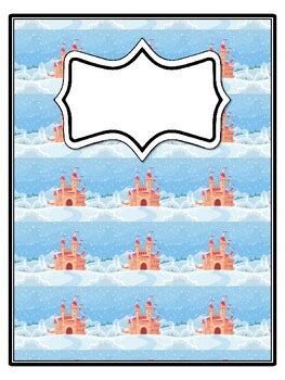 4 Fairy Tales Binder Covers and Spines school resource by Swati Sharma