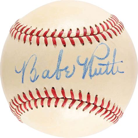 Baseball Babe Ruth Signs STAR OF THE SHOW: BABE RUTH SIGNED BASEBALL