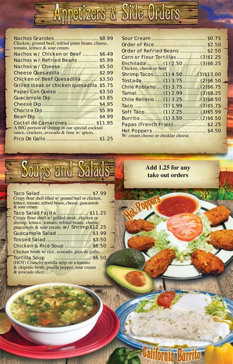Picante Mexican Grille menus in Delmont, Pennsylvania, United States