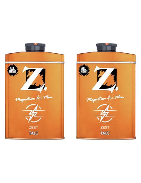Z Men's Zest Talc, 100 g, Pack of 2 Talcum powder for men | Fresh and ...