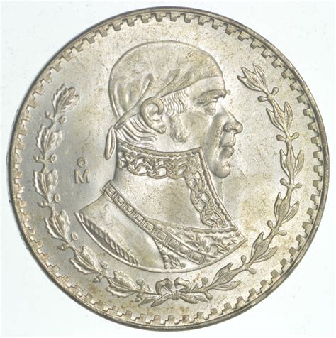 SILVER - 1958 Mexico 1 Peso - World Silver Coin 16 Grams! | Property Room