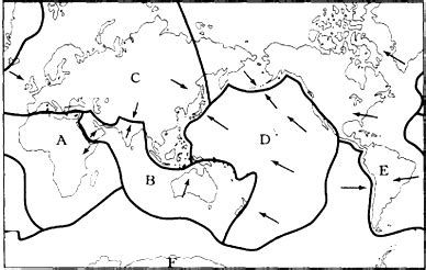 世界地图板块图 的图像结果