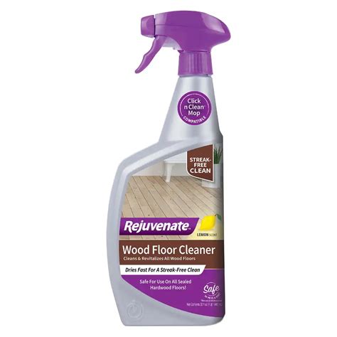 Rejuvenate Wood Floor Cleaner, Cleans and Protects All Sealed Hardwood ...