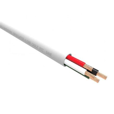 QED QX16/2 -2 Core Speaker Cable -White Colour Jacket- (Per Meter) – AV ...