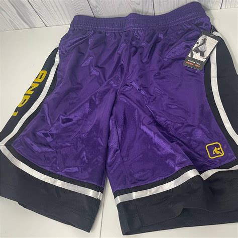AND1 Basketball Shorts Mens Medium Purple Dazzle ... - Depop