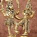 Brass Superfine Dancing Shiva Parvati Idol - 6" Tall - Budhshiv.com