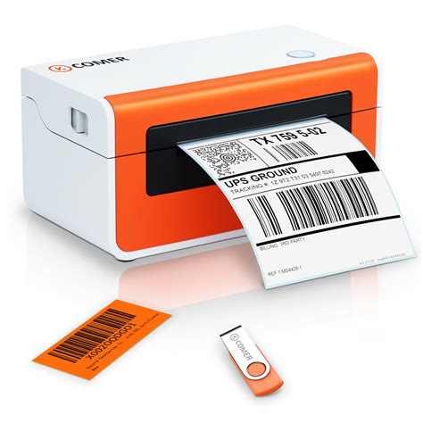 Buy K Comer Label Printer, [Upgrade 2.0] 4x6 Thermal Label Maker for ...