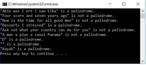 Palindrome Detector Using Recursion in Java 的图像结果